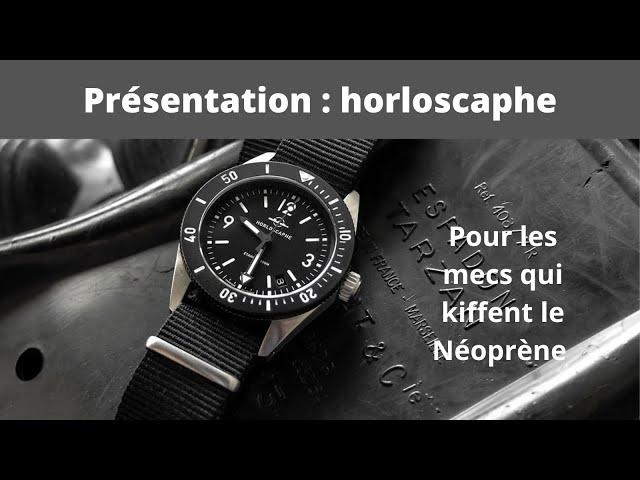 Présentation de marque : Horloscaphe, une marque de mecs qui kiffent le néoprène