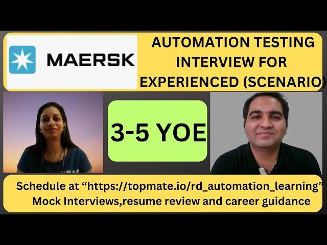 Automation Testing Interview Questions and Answers| Testing Questions | RD Automation Learning