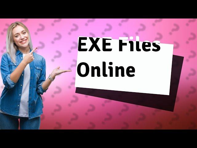 How to run an EXE file online?