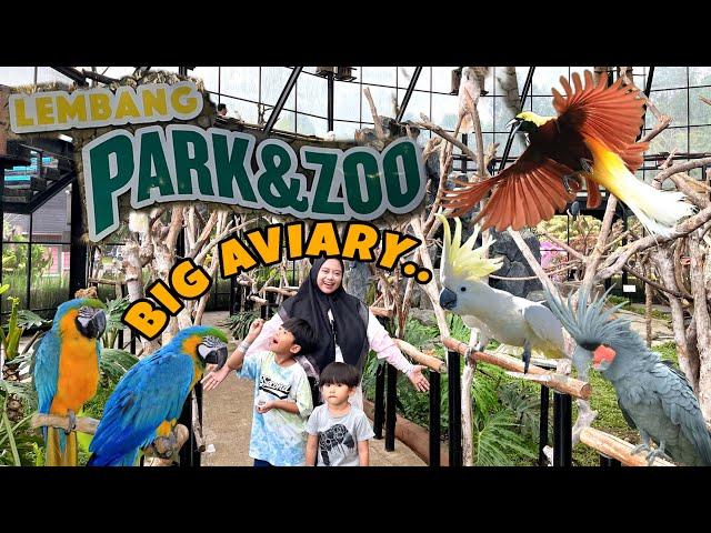 BIG AVIARY TERBESAR DI LEMBANG | LEMBANG PARK AND ZOO