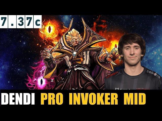  DENDI [INVOKER] MIDLANE 7.37C - DOTA 2 HIGHEST MMR MATCH#dota2  #dota2gameplay  #dendidota2