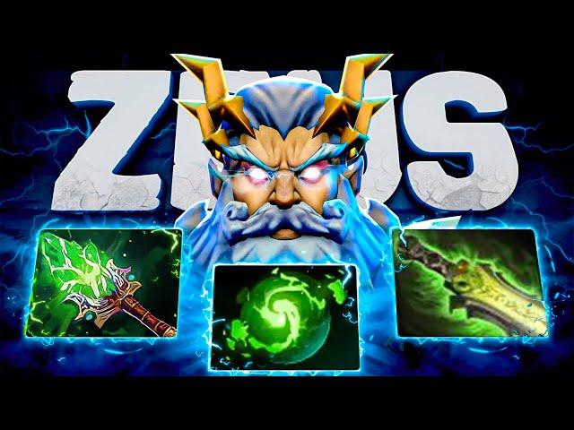 ZEUS - скоро в каждом паблике! DMG МАШИНА для АБУЗА ММР Dota 2