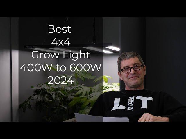 Best 4x4 grow light 2024