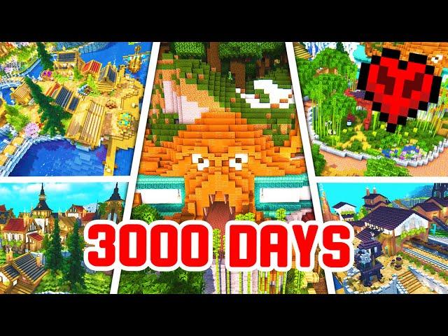 I Survived 3000 Days in Minecraft Hardcore