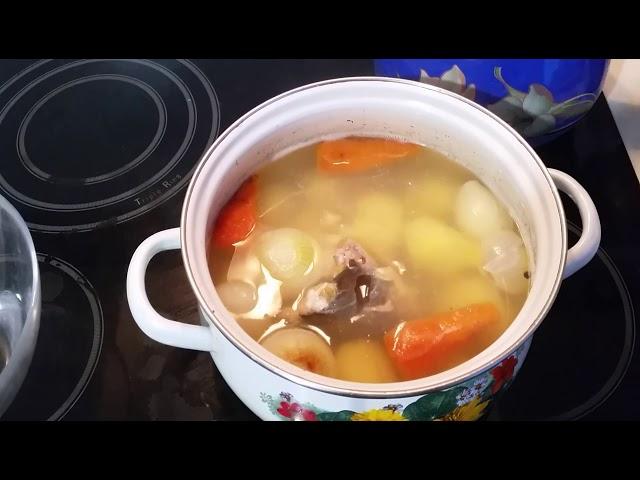 Самая вкусная уха из стерлядки.