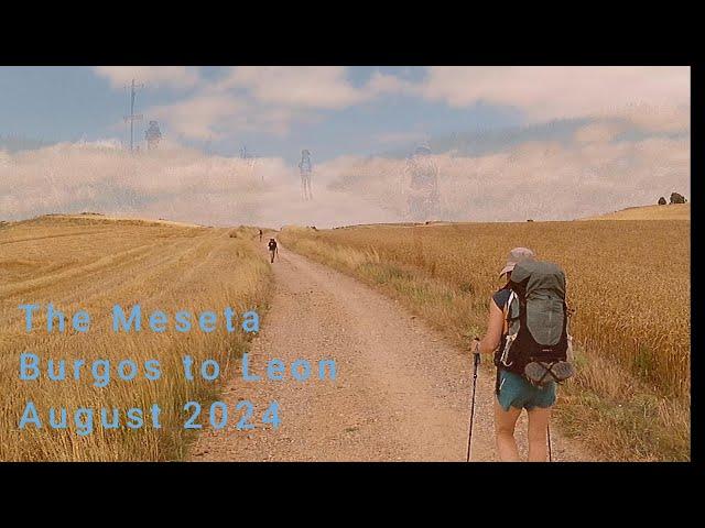 Camino de Sanitago August 2024 - The Meseta (Burgos to Leon)