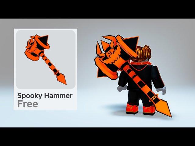 Roblox FREE ORANGE & BLACK Items! (Halloween Edition)