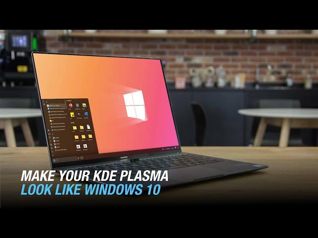 Make Your KDE Plasma Look Like Windows 10 | We10XOS Theme