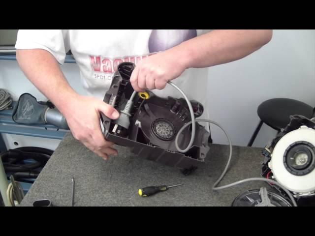 How to replace a Dyson DC19 cord retract unit