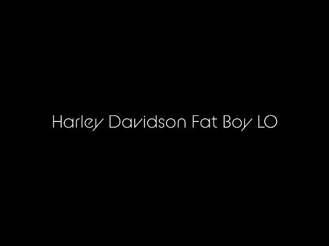 Harley davidson fat boy lo