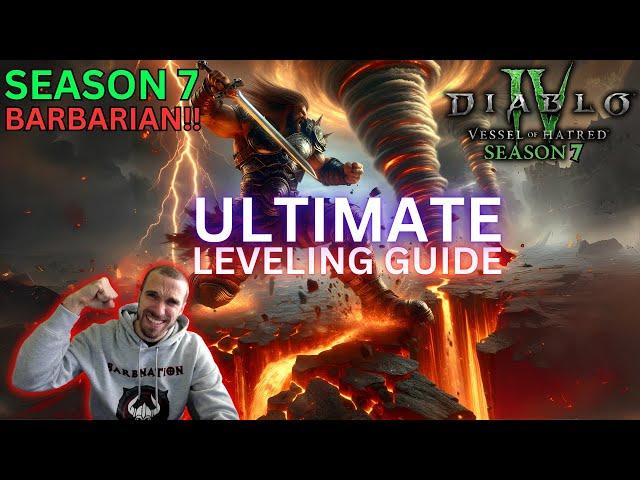 Diablo 4 Season 7: Ultimate Barbarian Leveling Guide!