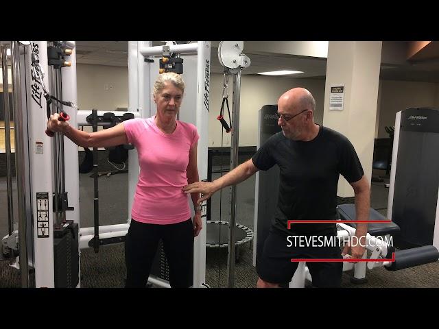 Single Arm Rock Crushers |Cable Machine Exercise | Dr. Steven Smith