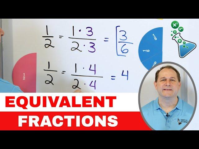 01 - What are Equivalent Fractions? - (Calculate & Find Equivalent Fractions) - Part 1