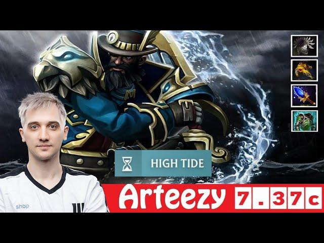 [DOTA 2] Arteezy the KUNKKA [OFFLANE] [7.37c]