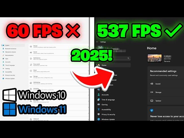 How To Optimize Windows 11 For GAMING in 2025! - Best Windows 11 Optimization Guide for MAX FPS 