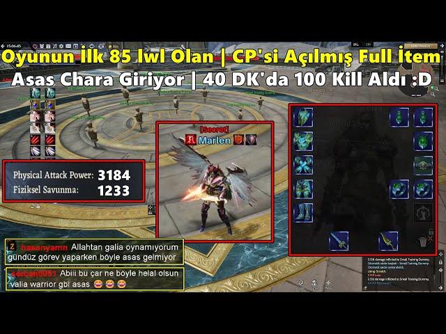 ZeitzquiN - Oyunun İlk 85 lwl CP'si Açılmış | En İtemli Asas Charına Girip PK Atıyor! | Rise Online