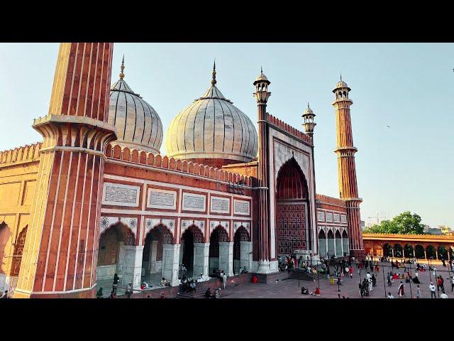 Jama Masjid Delhi | Second Largest Mosque In India | Jama Masjid History | Delhi | India | 4K