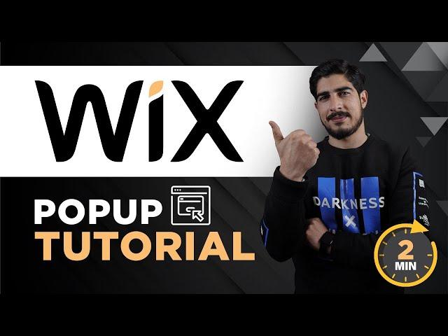 Wix Popup Tutorial 2024 | How To Add Popup In Wix Website | Create Popup In Wix | Add Lightbox Wix