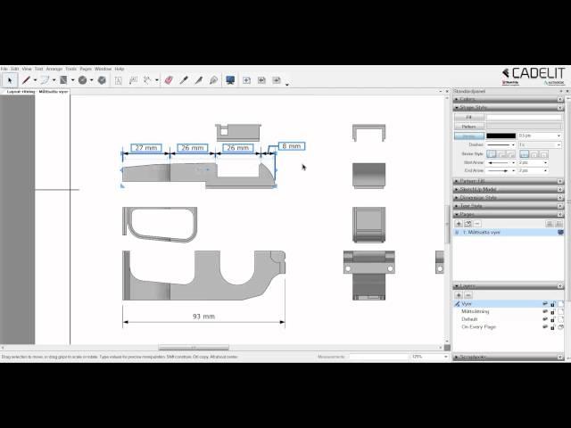 Nyheter i SketchUp LayOut 2016 - Förbättrad lagerhantering