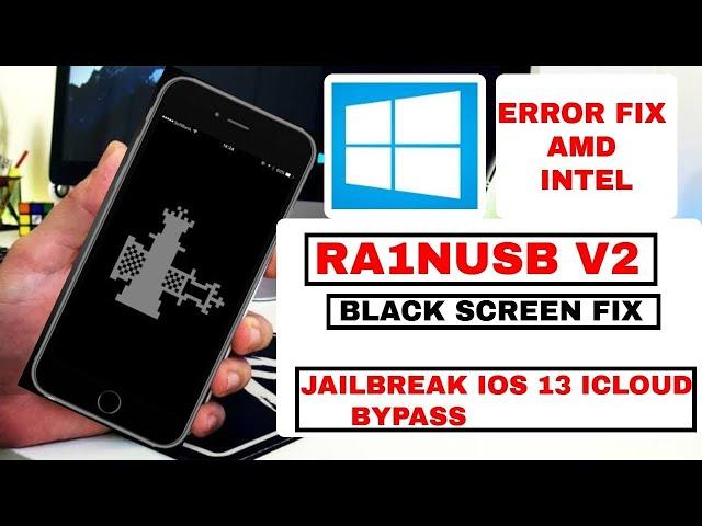 Ra1nUSB Fixed Black Screen & Restartb AMD PC And Laptop