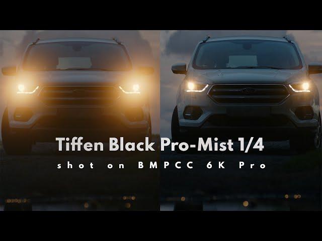 BMPCC6K Pro and Tiffen Black Pro-Mist 1/4 - Side-By-Side Comparison