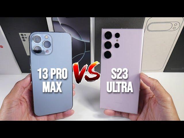 Samsung Galaxy S23 Ultra VS iPhone 13 Pro Max In 2025 (Camera Comparison, PUBG & Display & Speed)