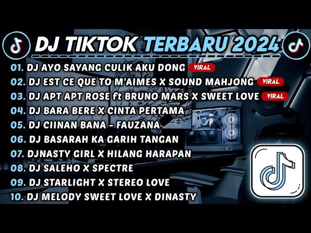 DJ TIKTOK TERBARU 2024 - DJ AYO SAYANG CULIK AKU DONG  DJ  APT APT ROSE || FULL ALBUM VIRAL