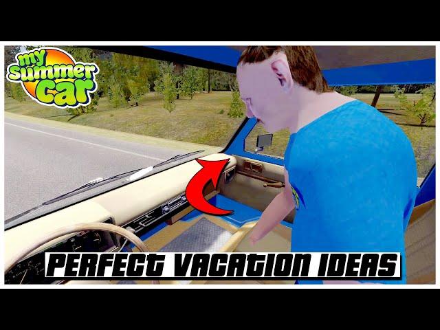 PERFECT VACATION IDEAS MY SUMMER CAR DAY IN LIFE 2023 | Ogygia Vlogs