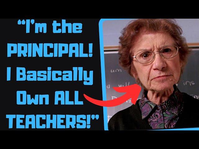 r/MaliciousCompliance - Smug Karen Principal Harasses a "USELESS" Teacher! Regrets It!