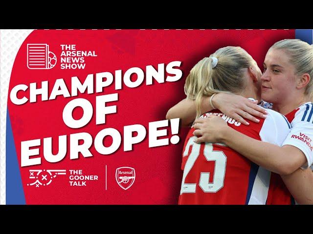 The Arsenal News Show EP629 - Champions League Winners, Rafael Leao, Southampton Preview