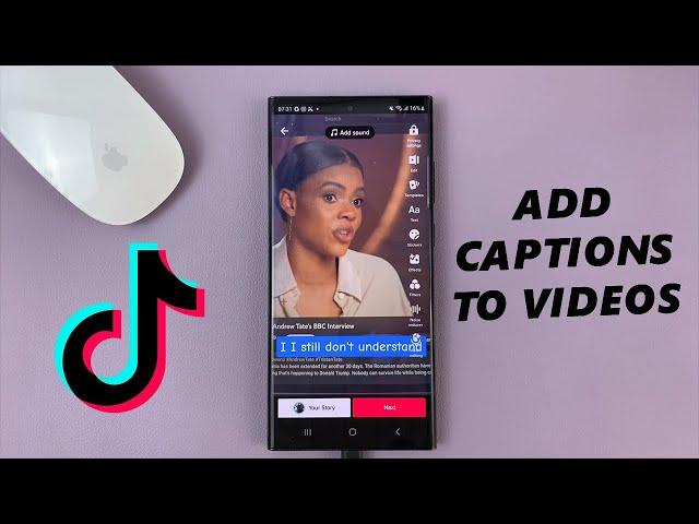 How To Add Subtitles (Captions) To TikTok Videos