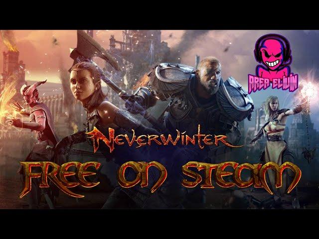 NEVERWINTER AVERNUS FREE ON STEAM part 1 Full Tutorial, Learning How to Play