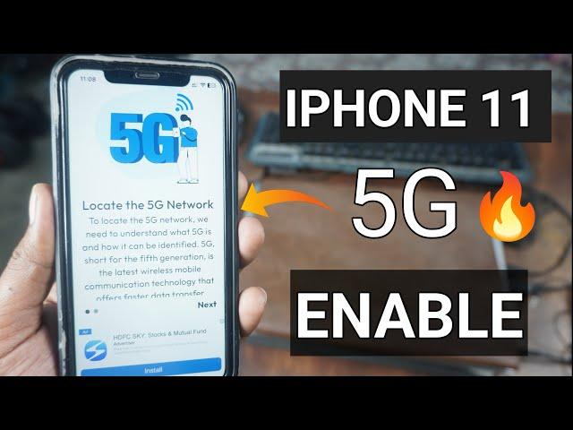 IPHONE 11 5G UPDATE 17.4.1 || IPHONE 11 5G SUPPORT || iphone 5g enable