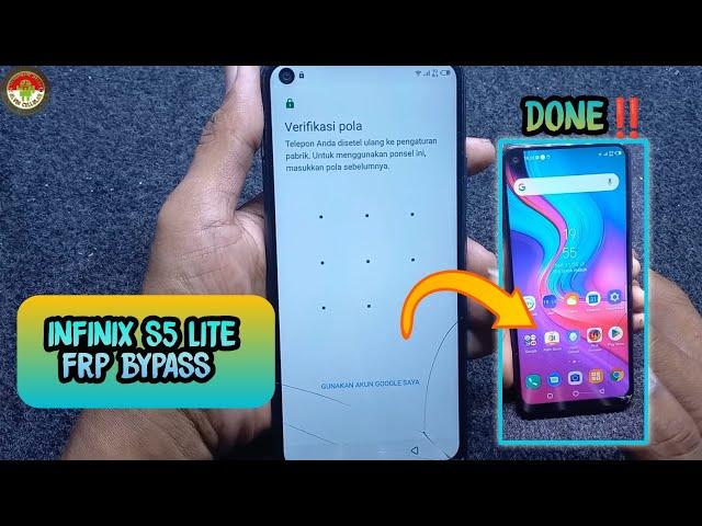 FRP BYPASS INFINIX S5 LITE ANDROID 9 CEPAT DAN MUDAH TANPA PC