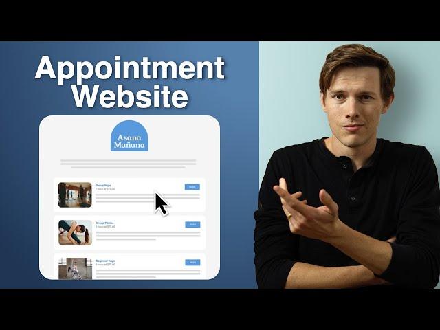 How To Make An Appointment Scheduling Website (using Acuity)