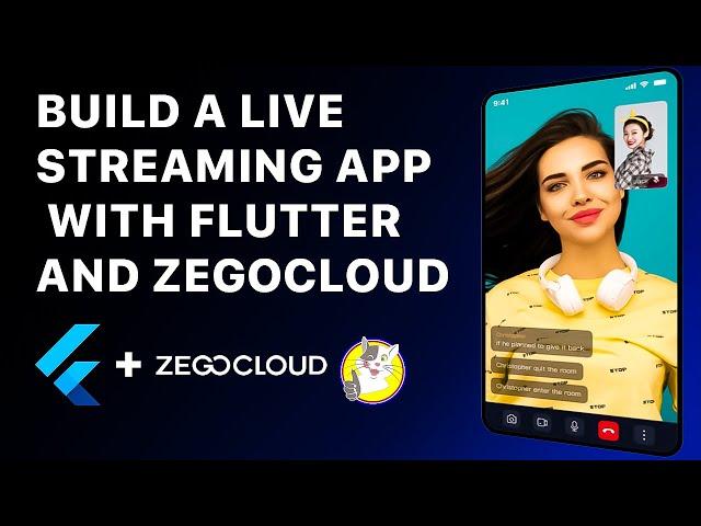 FLUTTER LIVE-STREAMING APP WITH ZEGOCLOUD | Step by step