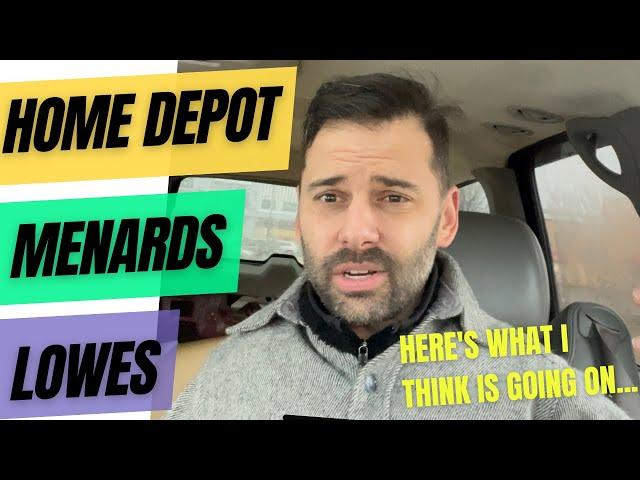 Home Depot vs Menards | The Contractor Experience