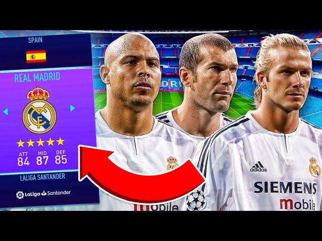 I Added The GALACTICOS Back To Real Madrid and THIS Happened