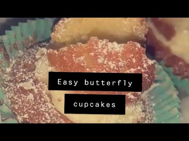 Easy Fairy Cakes - Butterfly Cupcake - Weekend Treats