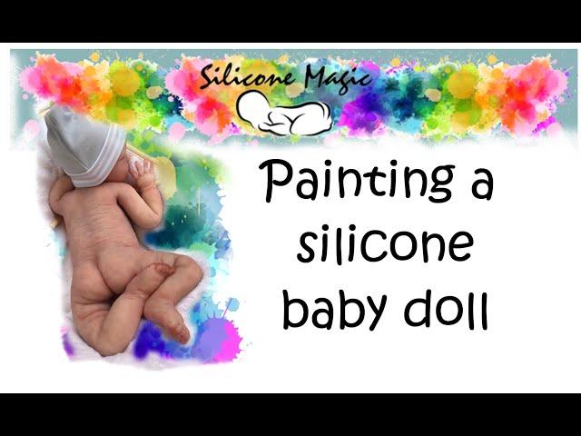 9 Painting a silicone baby doll 2023