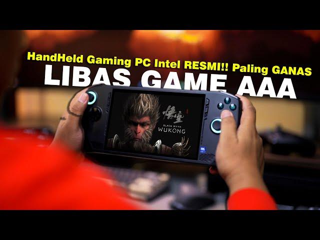 HandHeld Gaming PC Intel RESMI!! Paling GANAS saat ini!! MSI Claw A1M