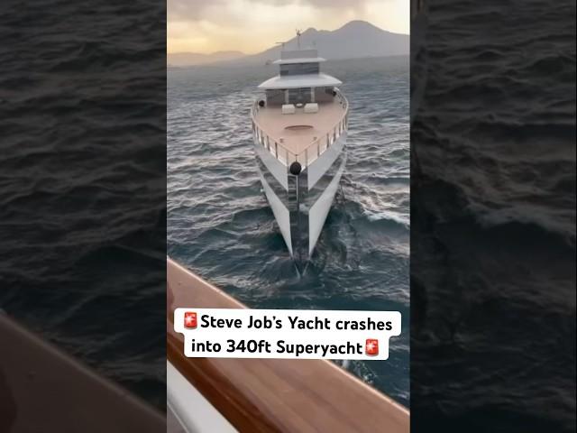 Steve Jobs’ Yacht CRASHED 