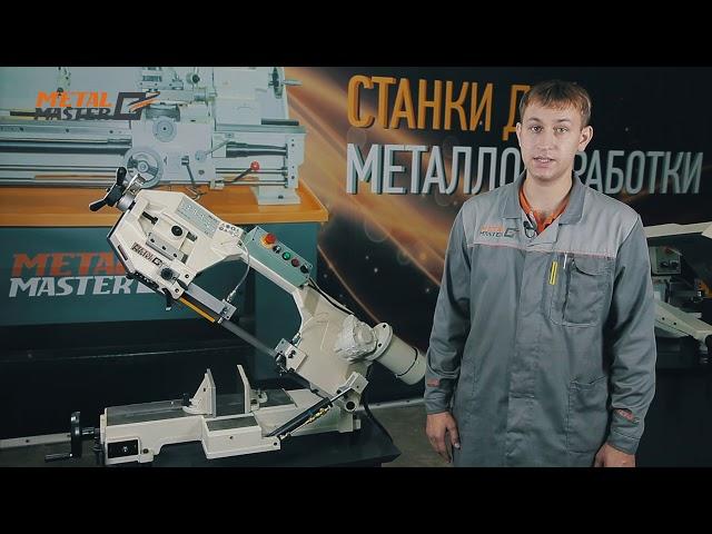 Ленточнопильный станок Metal Master BSG-812. Подробный обзор.