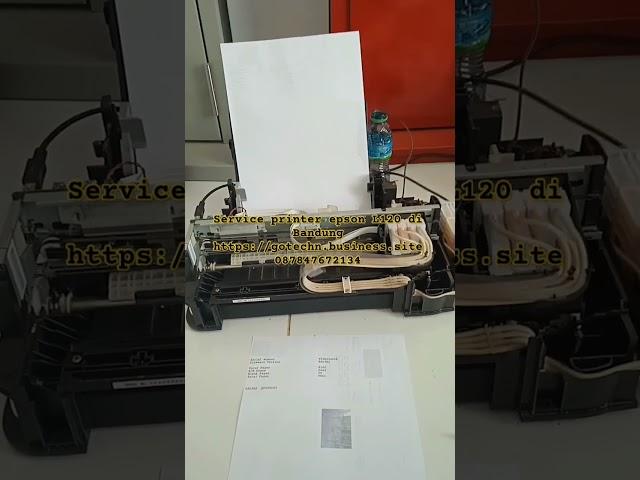 Service Printer Epson L120 hasil print jelek di Bandung