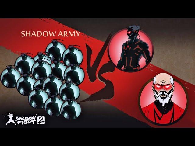 Shadow Fight 2 Shadow Army Vs Team Evil