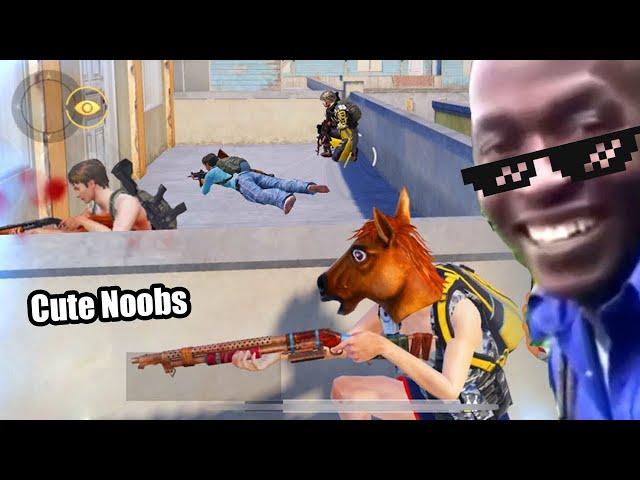 NEW BEST TROLLING CUTE NOOBSFUNNY & WTF MOMENTS | pubg mobile bgmi