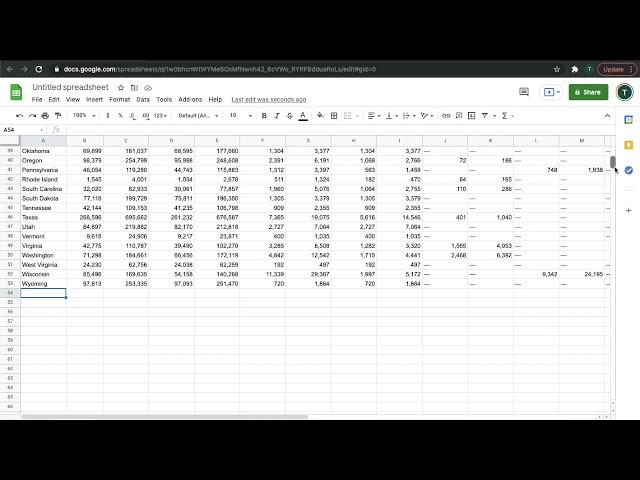 Delete Empty Rows at the bottom of your Google Sheet, the easy way