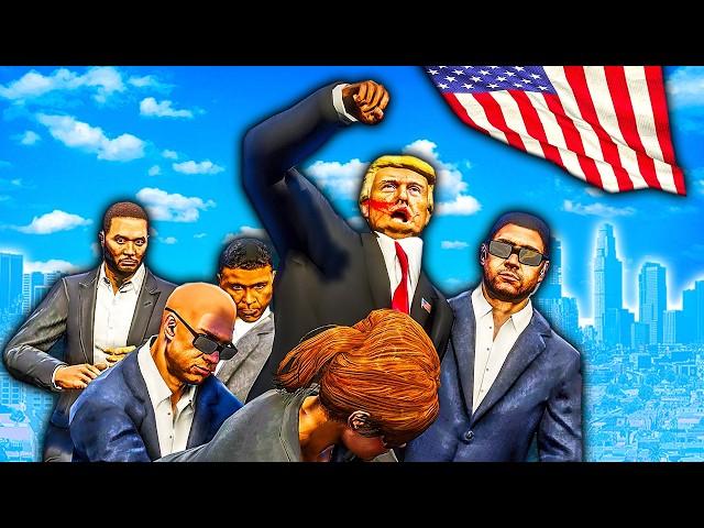 Donald Trump ESCAPES DEATH in GTA 5! All thanks to me!