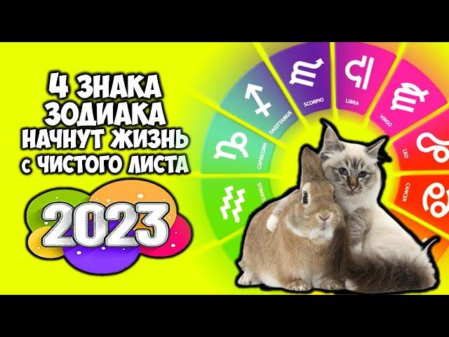 4 Знака Зодиака начнут жизнь с чистого листа в 2023 году