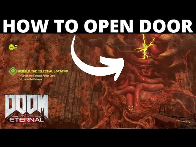 How To Open Door / How To Get To It - Doom Eternal Rebuild The Celestial Locator Quest Exultia